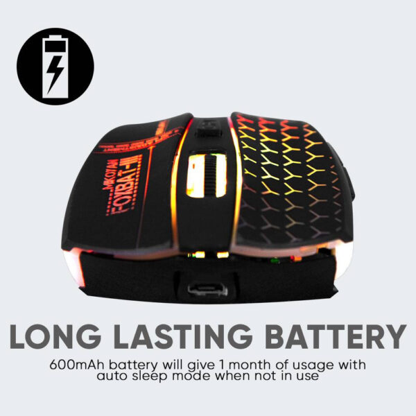 Armaggeddon Mikoyan Foxbat Wireless (2.4G) Gaming Mouse IRONSIGHT-7 / KEVLAR-13