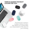Alcatroz AirMouse 3 Silent Wireless 2.4G Hi Definition Optical Mouse‎
