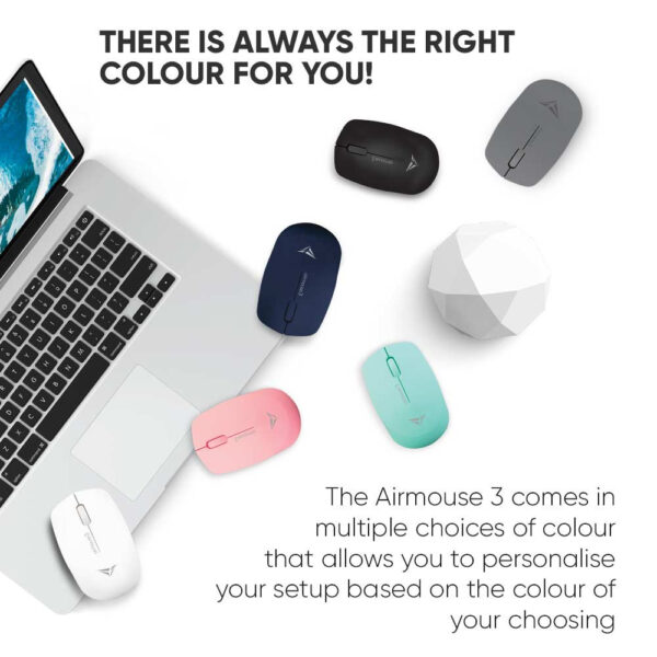 Alcatroz AirMouse 3 Silent Wireless 2.4G Hi Definition Optical Mouse‎