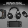 Corsair HS55 Stereo / HS55 Surround 3.5mm Analog / USB 7.1 Surround Adapter Wired Gaming Headset