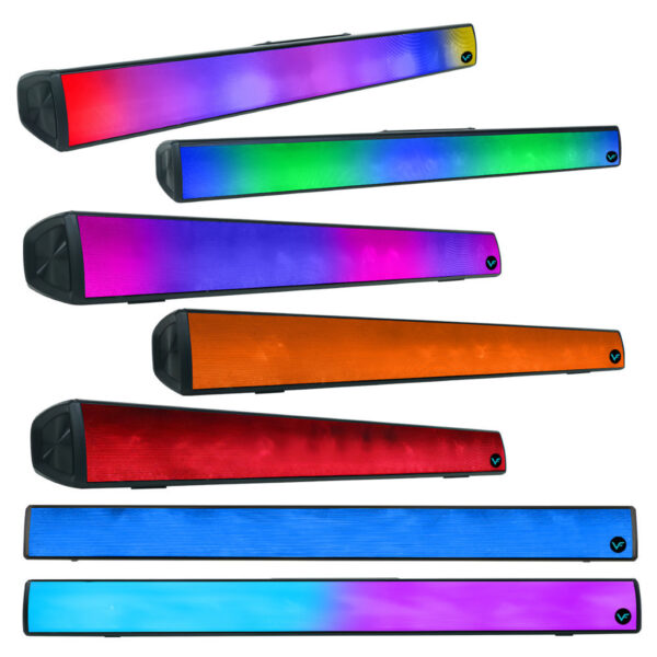 Vinnfier VF Hyperbar 101 BT Bluetooth 50W Home TV Soundbar with 8 Light Show LED / HDMI / USB Driver