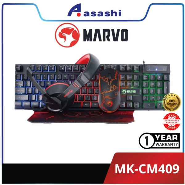 Marvo MK-CM310 | CM310 / CM306 / CM409 / KM409 / MH-01 | MH01 Gaming Combo Pack