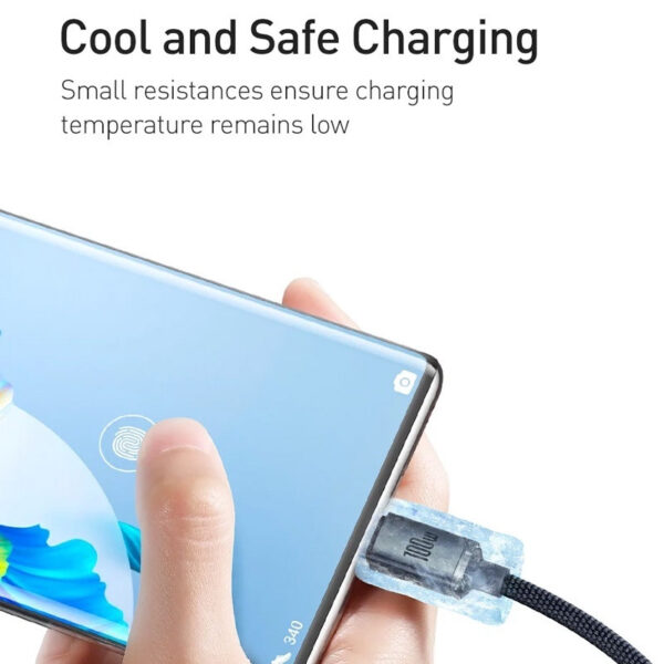 Baseus Crystal Shine Series Fast Charging Data Cable 100W 1.2m Type-C to Type-C