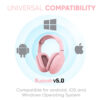 SonicGear AirPhone 6 Rechargeable Bluetooth Headphones With Mic | Up to 10 Hours PlayTime | 1 Year Warranty