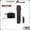 Vinnfier VF WM5000UB Wireless UHF Microphone Plug & Play Handheld Microphone Karaoke Audio 12 hours
