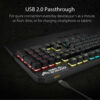 ASUS TUF GAMING K3 RGB Mechanical Gaming Keyboard RA05 TUF GAMING M4 AIR Wired Mouse - TUF WARRIOR SET