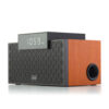 Edifier MP260 Portable Speaker - Bluetooth V5.0 | Built-in Clock | Alarm Function | Wooden Enclosure | 2.1 Channel
