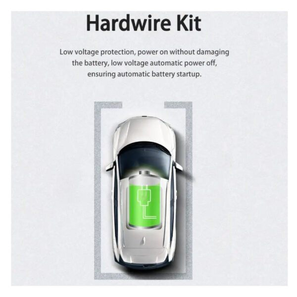 DAHUA DASHCAM HARDWARE KIT FOR 24 HOURS PARKING SURVEILLANCE PARKING MONITOR CABLE LINE (MINI USB / TYPE-C)