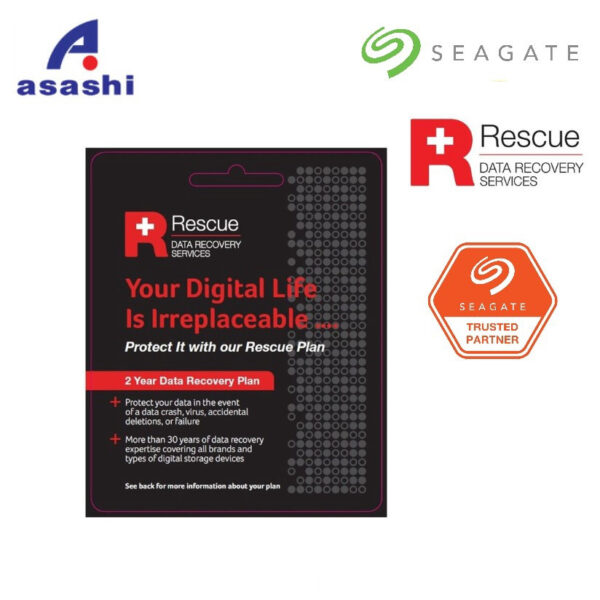 Seagate Recovery Services(SRS) 2 Years Rescue Plan - A-sashi Technology