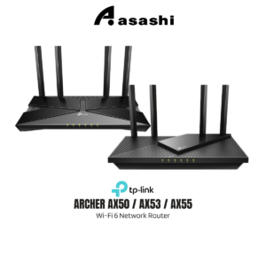 TP-Link Archer AX53 / AX55 /AX 55 Pro AX3000 Wi-Fi 6 Network Router (Support Unifi , Maxis & TIME Fiber )