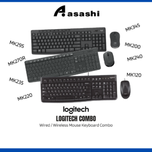 3bb0ad70f3790fd3b55e0f849544f1ef.png Logitech MK345 MK200 MK240 MK220 MK270R MK120 MK235 MK295 wired / wireless mouse keyboard combo