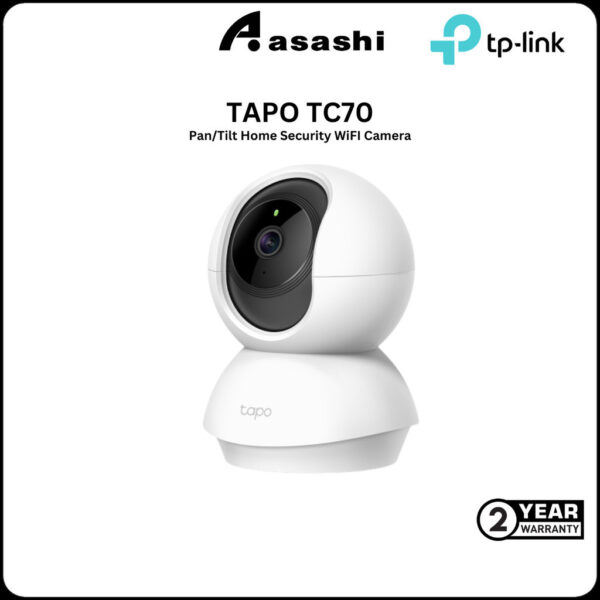 TP-Link Tapo TC70 Pan/Tilt Home Security WiFI Camera