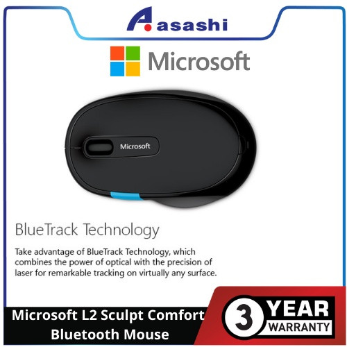 Microsoft L2 Sculpt Comfort Bluetooth Mouse (H3S-00005 )