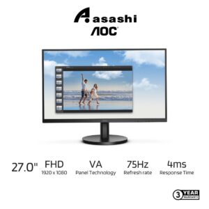 AOC 27B3HM 27" / 27B1H 27" VA Monitor (HDMI, VGA)