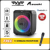 SonicGear Audiox PRO 600HD Portable Bluetooth Speaker with Phone Docking | Free Wireless Mic