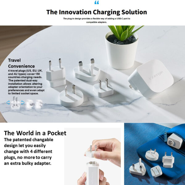 Innergie World Travel Plug Kit
