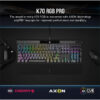 Corsair K70 RGB PRO Mechanical Gaming Keyboard with PBT DOUBLE SHOT PRO Keycaps CHERRY MX Red MX Blue MX Brown MX Speed