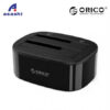 ORICO 6228US3-C 2-Bay 2.5”/3.5” HDD Docking Station - Supports 2 x 8TB 6228US3