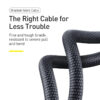 Baseus Crystal Shine Series Fast Charging Data Cable 100W 1.2m Type-C to Type-C