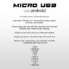 DMES DC1 2.1A Fast Charge L-ning | Type-C | Micro USB Data Cable