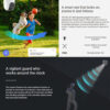 Ezviz H8C 2K⁺ 1440P Pan & Tilt Rotate 360° Outdoor Smart Color Night Vision Two Way Talk Wi-Fi Camera
