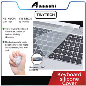 TinyTech NB-KBC14 (12-14Inch) / NB-KBC17 (15-17inch) Keyboard Skin For Notebook