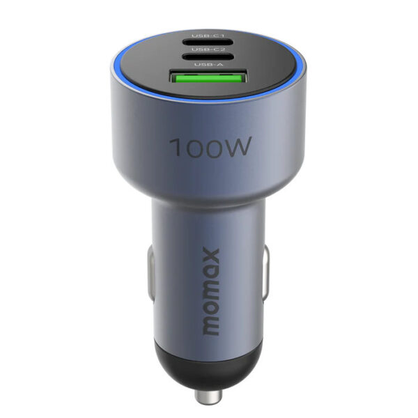 Momax Move 3-Port Car Charger 100W (2Y) UC17E