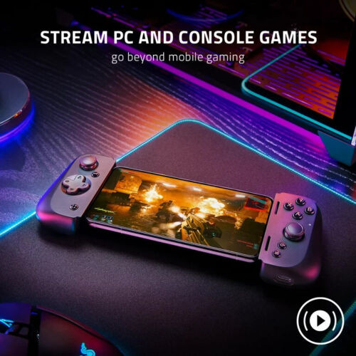 Razer Kishi V2 / Kishi V2 PRO Mobile Game Controller for Android USB-C Passthrough Charging Low Latency Phone Grip