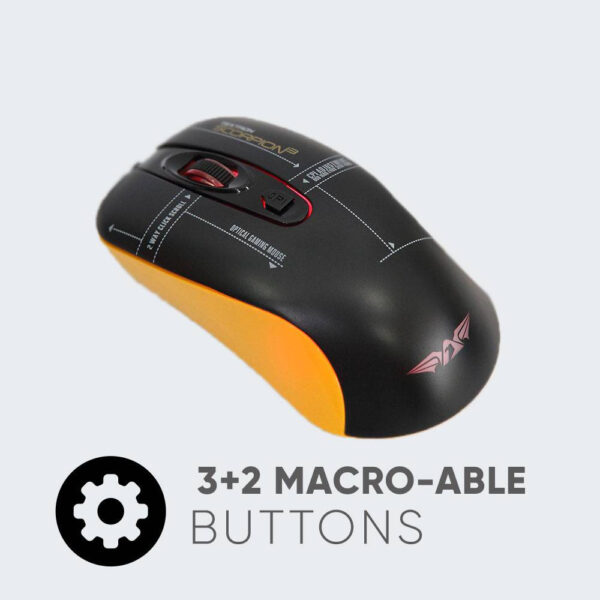 Armaggeddon Scorpion 3 / Scorpion 5 / Scorpion 7 RGB Gaming Mouse