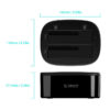ORICO 6228US3-C 2-Bay 2.5”/3.5” HDD Docking Station - Supports 2 x 8TB 6228US3