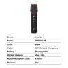 Vinnfier VF WM5000UB Wireless UHF Microphone Plug & Play Handheld Microphone Karaoke Audio 12 hours