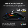 CORSAIR DARK CORE RGB PRO Performance Wired / Wireless Gaming Mouse with SLIPSTREAM Technology - BLK - RGB CH-9315411-AP