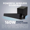 SonicGear BT5500 Bluetooth 5.0 SoundBar With Wireless Subwoofer (TV Sound Bar)