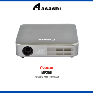 Canon MP250 Portable Mini Projector (250 Lumens,HDMI, USB 2.0x2, Wireless, Bluetooth 4.2, Battery up to 2hours)