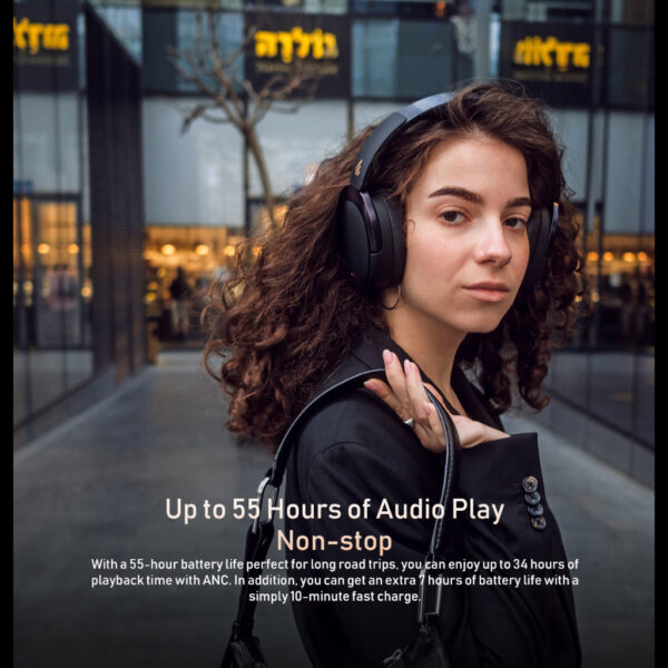 Edifier WH950NB -45dB Noise Cancellation Headphones - Bluetooth V5.3 | Hi-Res Audio | LDAC | Edifier Connect