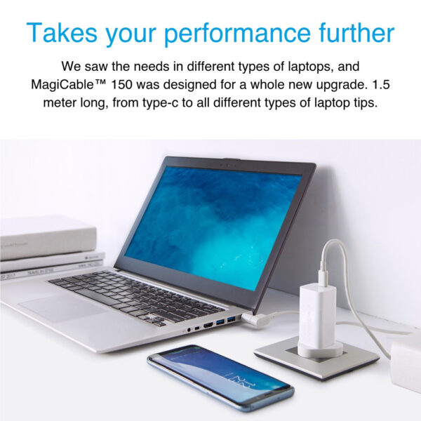 Innergie MagiCable 150 Laptop Cable - USB-C to Laptop Pin Converter Cable