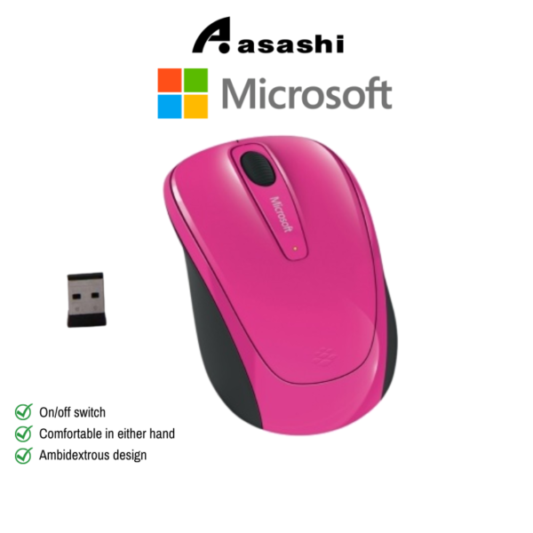 Microsoft 3500 Bluetrack Wireless Mobile Mouse (GMF-00104/GMF-00275/GMF-00216/GMF-00280/GMF-00006)