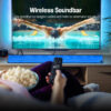 Vinnfier VF Hyperbar 101 BT Bluetooth 50W Home TV Soundbar with 8 Light Show LED / HDMI / USB Driver