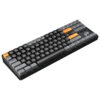 DarkFlash GD87 Dual Mode Wireless 2.4G & USB Hot Swap Mechanical Keyboard (K Yellow Switch)