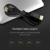ORICO Display Port to HDMI Cable DTH4 4K@30Hz - 1M / 2M / 3M / 5M