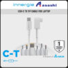 Innergie MagiCable 150 Laptop Cable - USB-C to Laptop Pin Converter Cable