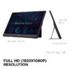 Viewsonic VA1655 15.6" Portable 1080p IPS Monitor with USB C & mini-HDMI