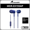 60b09451d9ea9515b0c08b8ab952a12d-1.jpeg Sony EX155AP In-Ear Headphones MDR-EX155AP