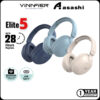 Vinnfier VF Elite 5 BT Wireless Bluetooth v5.3 Headphone With Playtime Up to 28 hours 8D Music