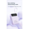 Mcdodo MC-324 / MC-325 (TYPE-C/L) 22.5W PD+QC 10000mAH Power Bank Build-in Cable With Digital Display For Type-C / L