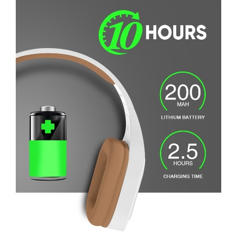 SonicGear Airphone 5 Bluetooth 5.0 Headphone | High Clarity | Strong Bass | Built-In Microphone
