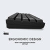 Armaggeddon MBA-61R Black / White Bluetooth + Wireless (61 Keys) Blue Switch Mechanical Keyboard