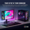 Corsair iCUE LINK QX120 RGB 3-in-1 120mm PWM Fan w/ iCUE LINK Hub