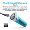Alcatroz Renergii Li-Ion AA/AAA Rechargeable Battery Huge Battery Capacity Type-C Charging