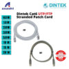 Dintek Cat6 Shielded FTP / UTP Stranded Patch Cord 0.5M 1M 2M 3M 5M 10M 15M 20M